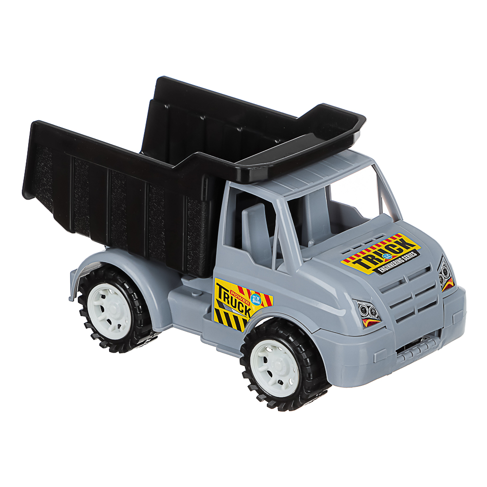 ИГРОЛЕНД Игрушка камазик, пластик, 11x23x13 см, 4 дизайна, для детей 3+ - #9