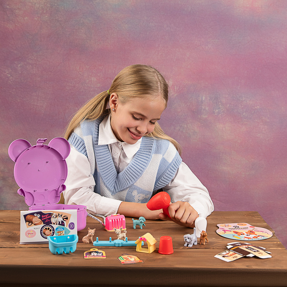 ИГРОЛЕНД Набор игровой в чемоданчике "Уход за питомцем", 19 пр., ABS, 18,5х20х25см - #11