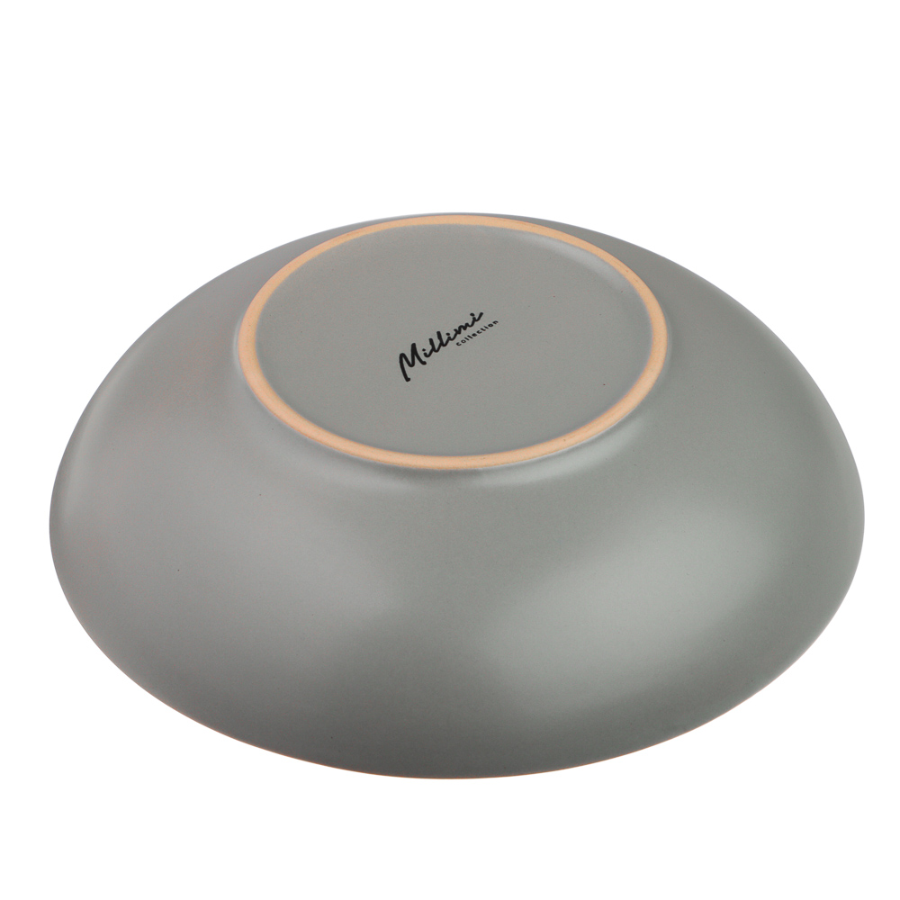 MILLIMI Амми Салатник, 20х5см, 700мл, серый - #5