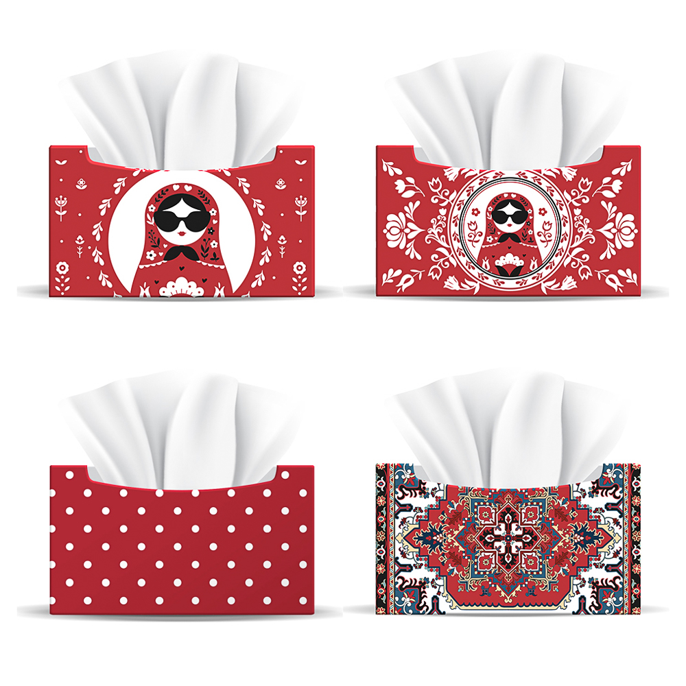 Салфетки универсальные бумажные GrandPero двухслойные, 4 дизайна, 100л - #11