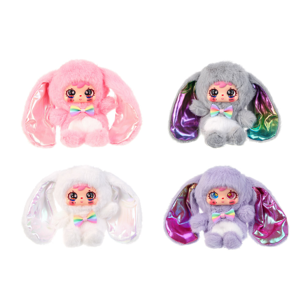 ИГРОЛЕНД Игрушка мягкая "Чудесинка" 12 см, с подвесом, полиэстер, PVC, микс видов - #6