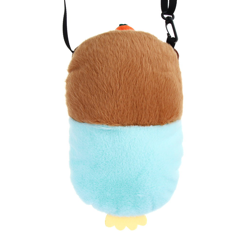 ИГРОЛЕНД Сумка детская мягкая "Капибарочка", 15х24х7 см, полиэстер, металл, 3 цвета - #6