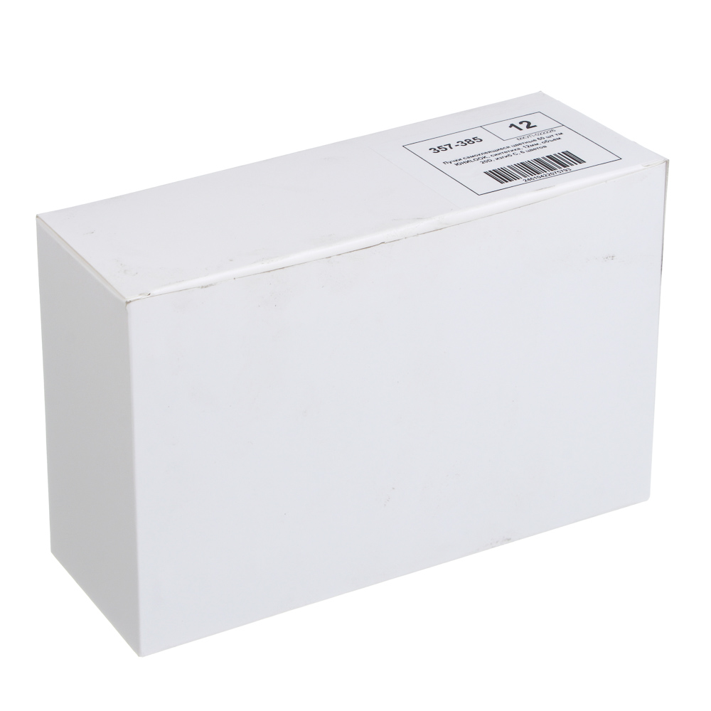 Пучки самоклеящиеся цветные 60 шт тм ЮНИLOOK, синтетика, 12мм, объем 20D, изгиб C, 6 цветов - #7