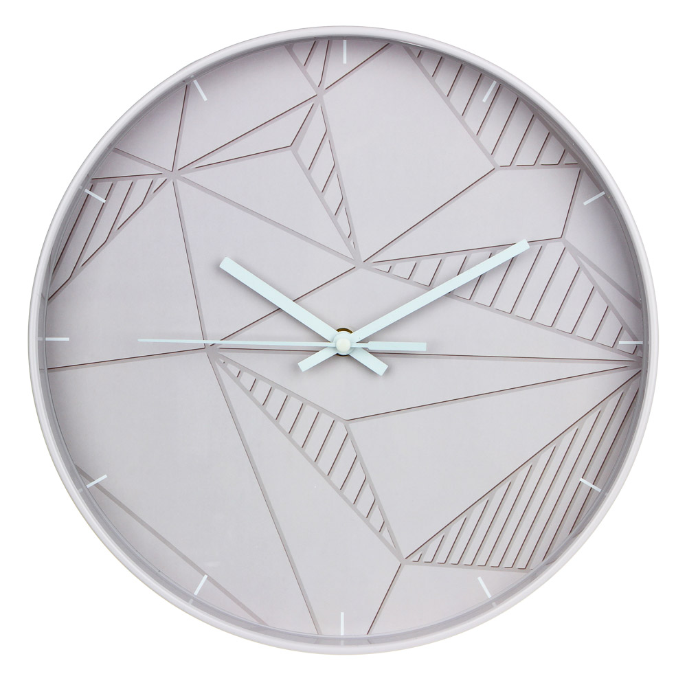 Часы настенные круглые Ladecor Chrono "Геометрия" - #1