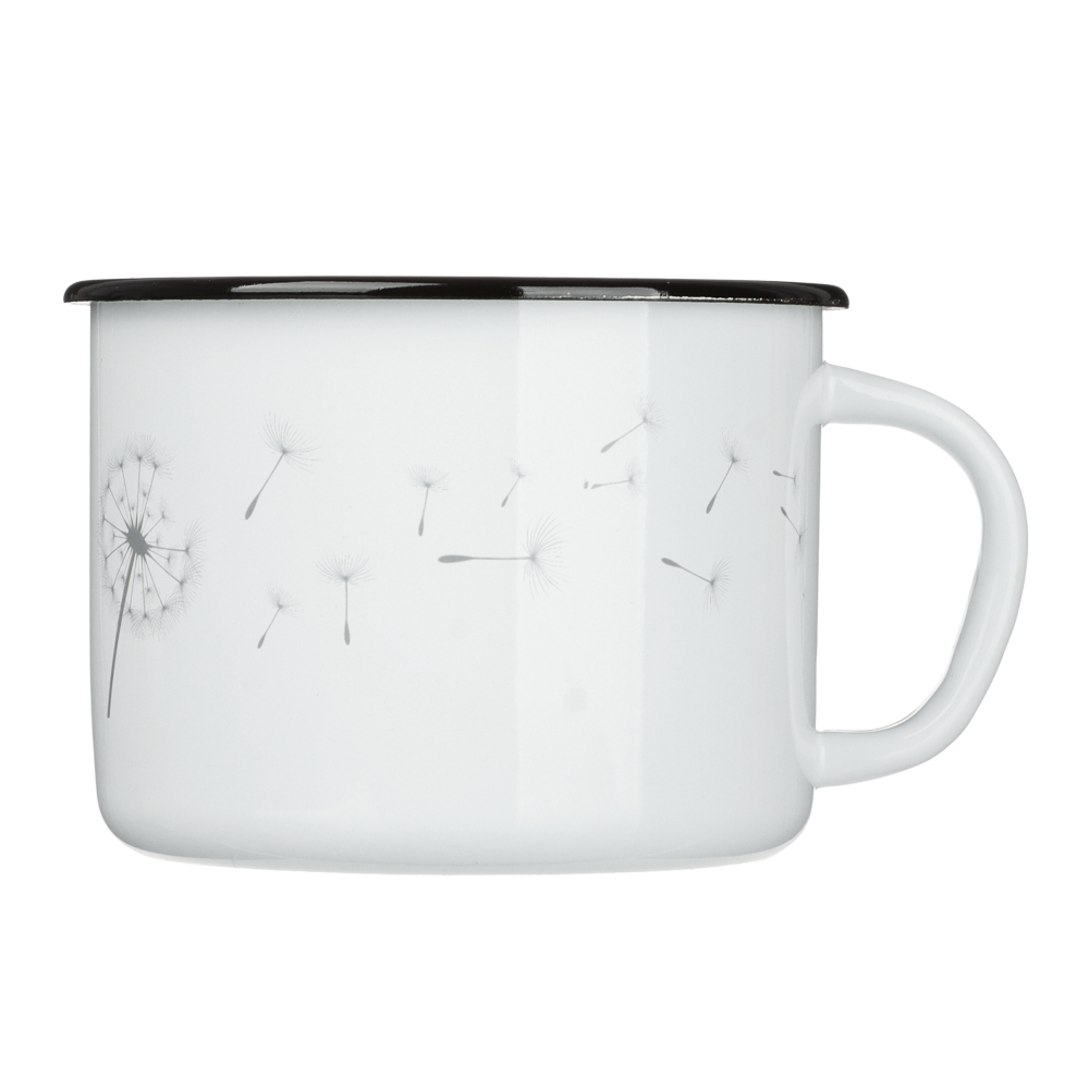 Одуванчик Кружка эмалированная 1л, индукция - #2