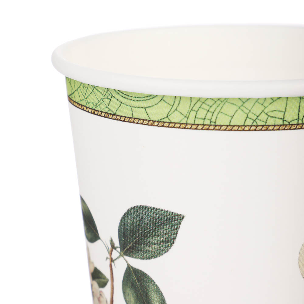 Набор бумажных одноразовых стаканов 6 шт, 250 мл, диз. 1 - #4