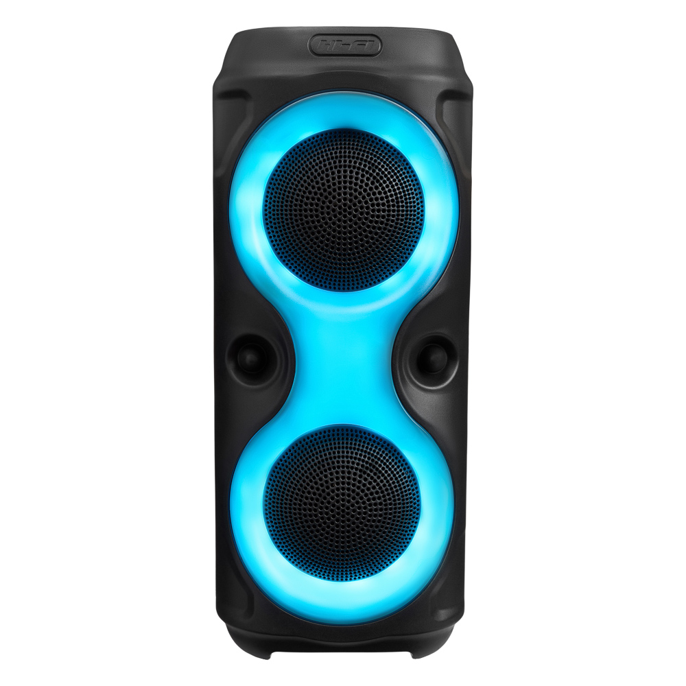 FORZA Колонка беспроводная GlowTower, 10 Вт,подсветка, 1500мАч,TWS,USB,BT5.3, ВШГ 38x16x16см, черный - #1