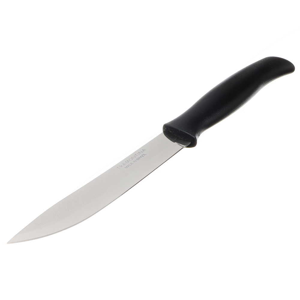 Кухонный нож черный Tramontina "Athus", 15 см - #1