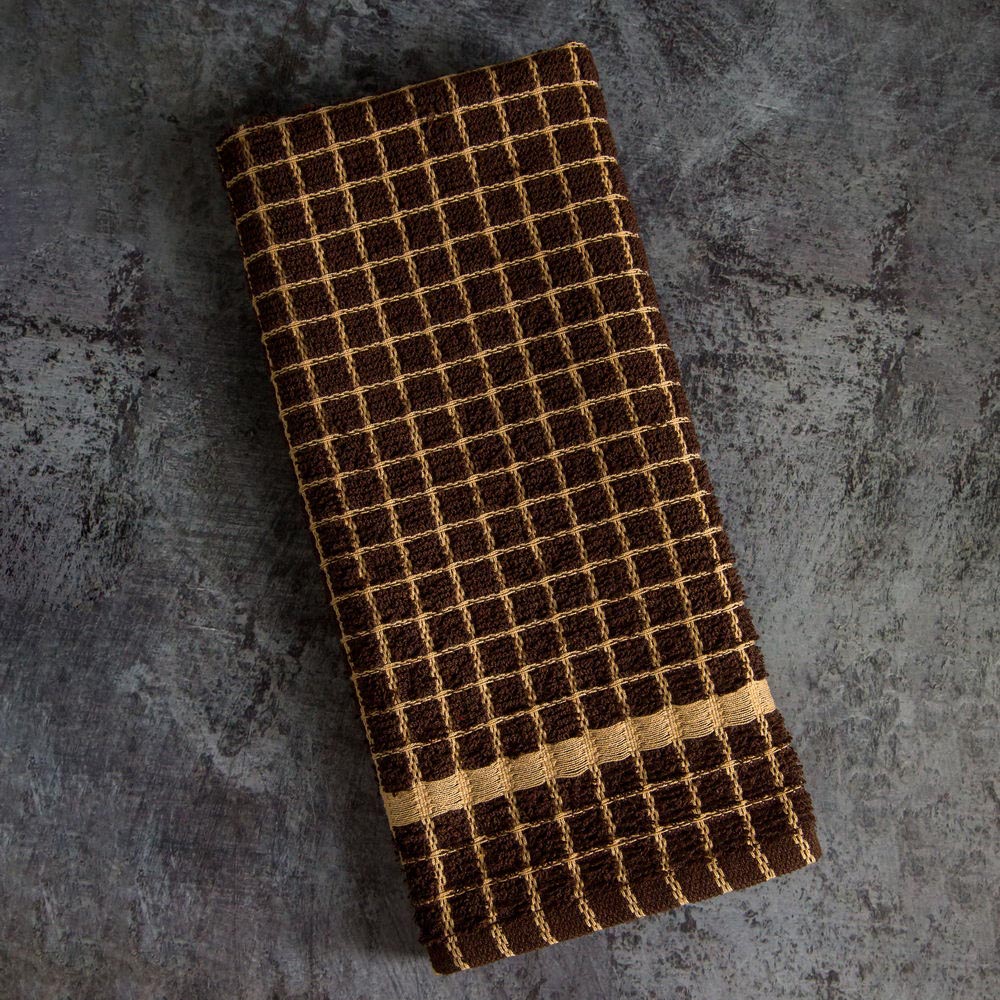 PROVANCE Клетка Полотенце кухонное махровое, 75% хлопок, 25% ПЭ, 38х60см, 4 цвета - #8