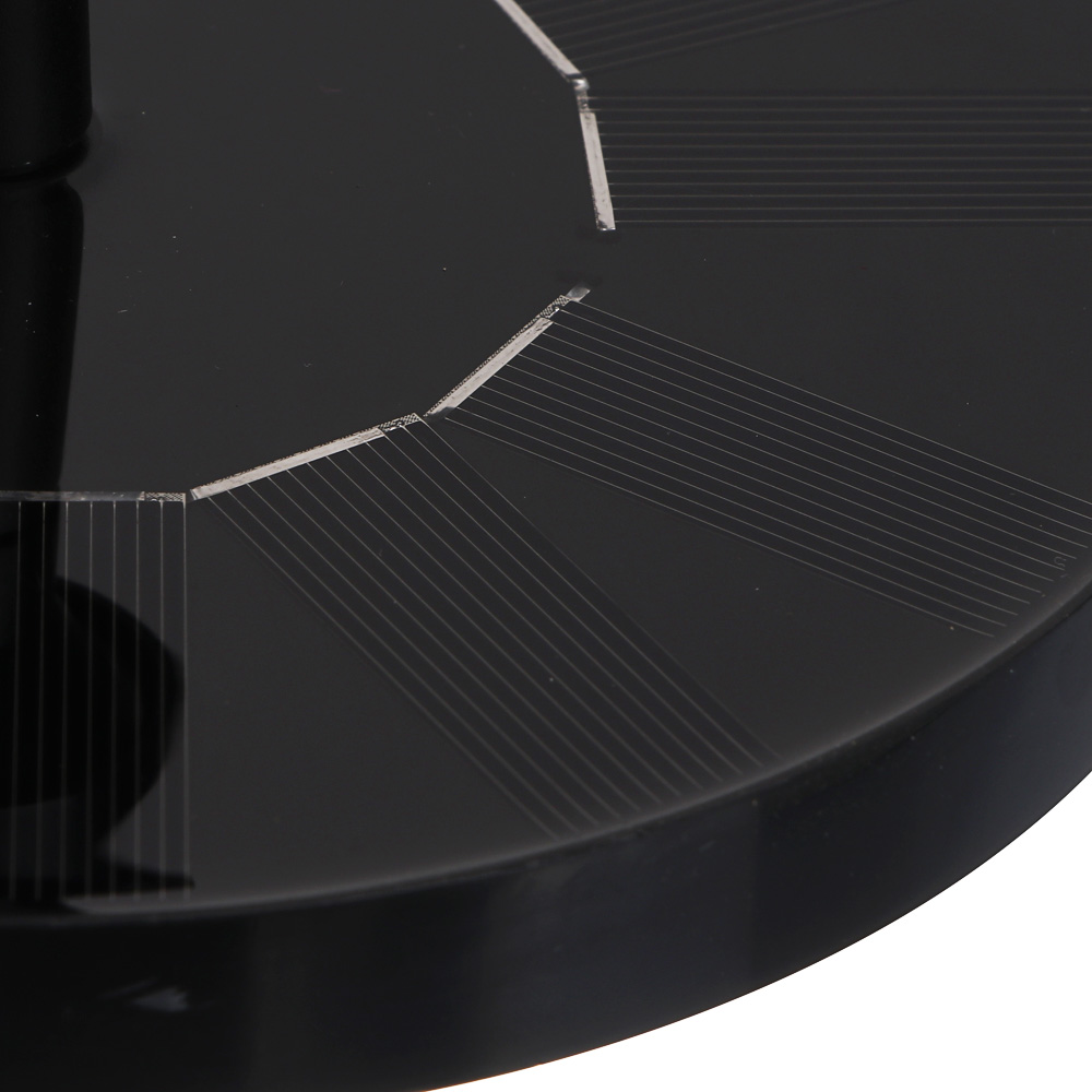 INBLOOM Фонтан на солнечной батарее d16cм 7V/1.4W, DC 7V/150MA, 160л/час, пластик - #5