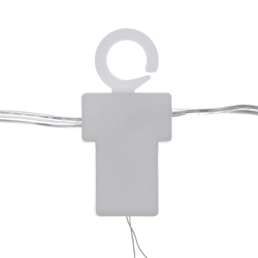 СНОУ БУМ Гирлянда эл. занавес нить росы 3х3м, 300 LED, 10 нитей, шампань, 8 реж, USB, пульт - #5