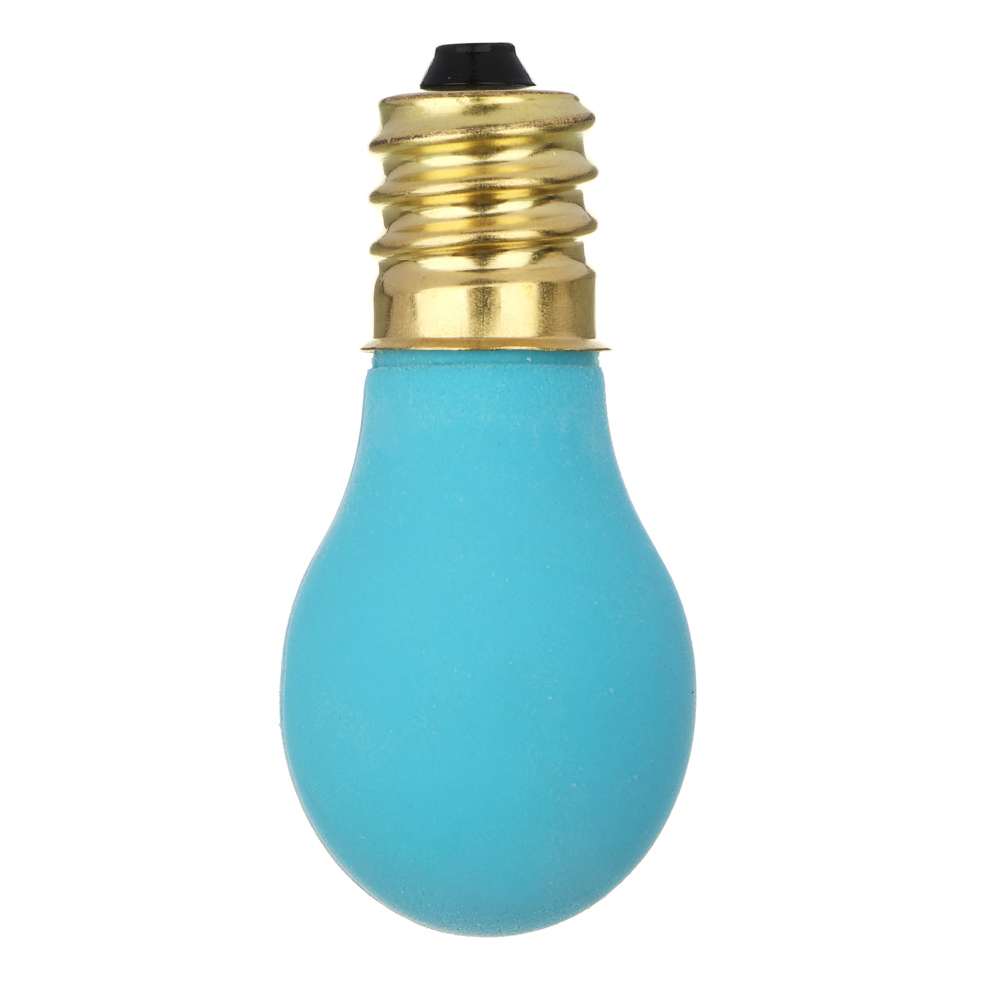 Ластик фигурный в форме лампочки, ТПР, 4 цвета, 4,3х2х2 см - #2