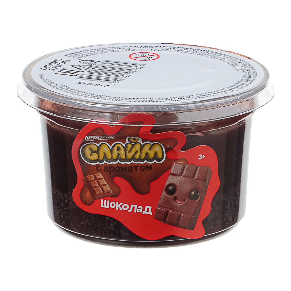 ИГРОЛЕНД Игрушка для детей из полимерных пластичных масс, "Слайм" с ароматом, 100 мл, 6 дизайнов - #5