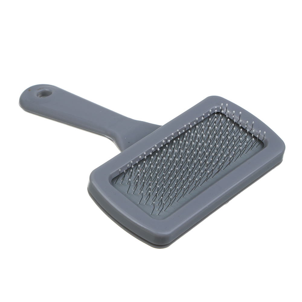 VETTA Щетка для домашних животных, бензол, нержавеющая сталь, резина, 14x9,5 см - #2