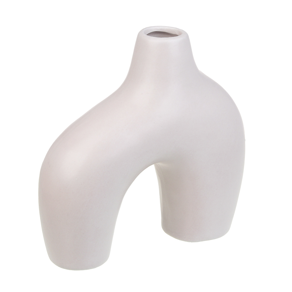 VETTA Вазон, 17х17х6,5 см, керамика, бежевый - #1