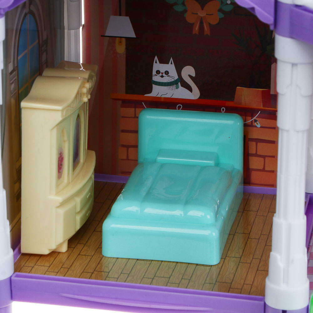 ИГРОЛЕНД Дом для куклы с акс. питомцами и куклой, ABS, PP, полиэстер, 30х8х23 см - #10