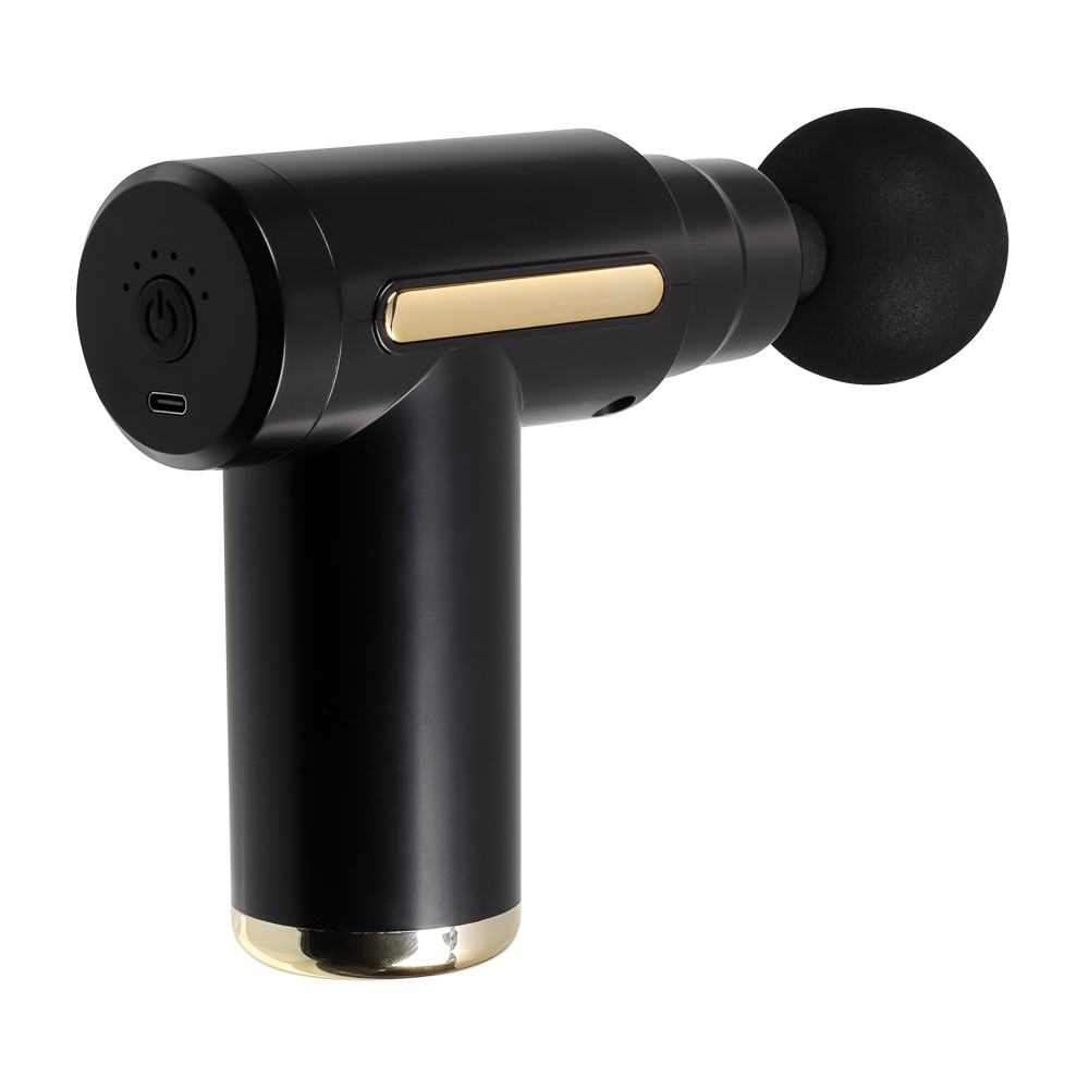 LEBEN Массажёр перкуссионный, 6 режимов, 1200мАч, чёрный - #4