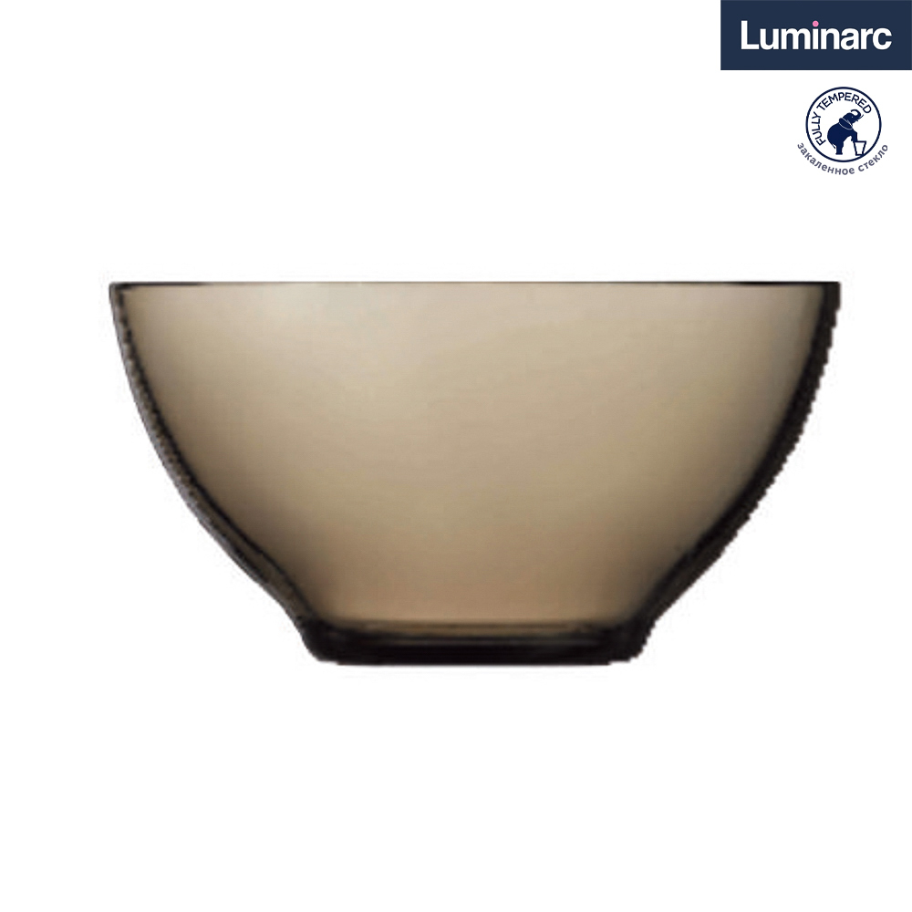 Luminarc Салатник 12см, Амбьянте эклипс, дымчатое стекло, арт. L5174 - #1