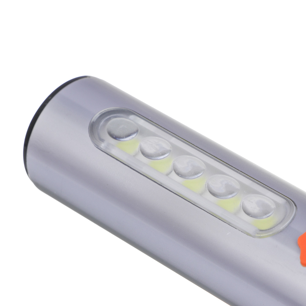 ЕРМАК Фонарь рабочий, LED СОВ, 4 режима, 1200мАч, зарядка Type-C, алюминий, пластик, 143х49х29 мм - #5