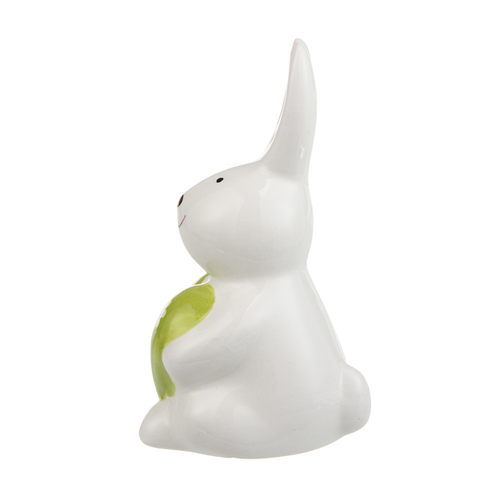 Фигурка тм LADECOR "Кролик с сердцем" 6x6x10,5 см, 3 вида - #2