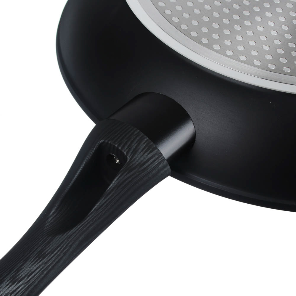 SATOSHI Карбон Сковорода литая d28см, антипригарное покрытие Мрамор, индукция - #5