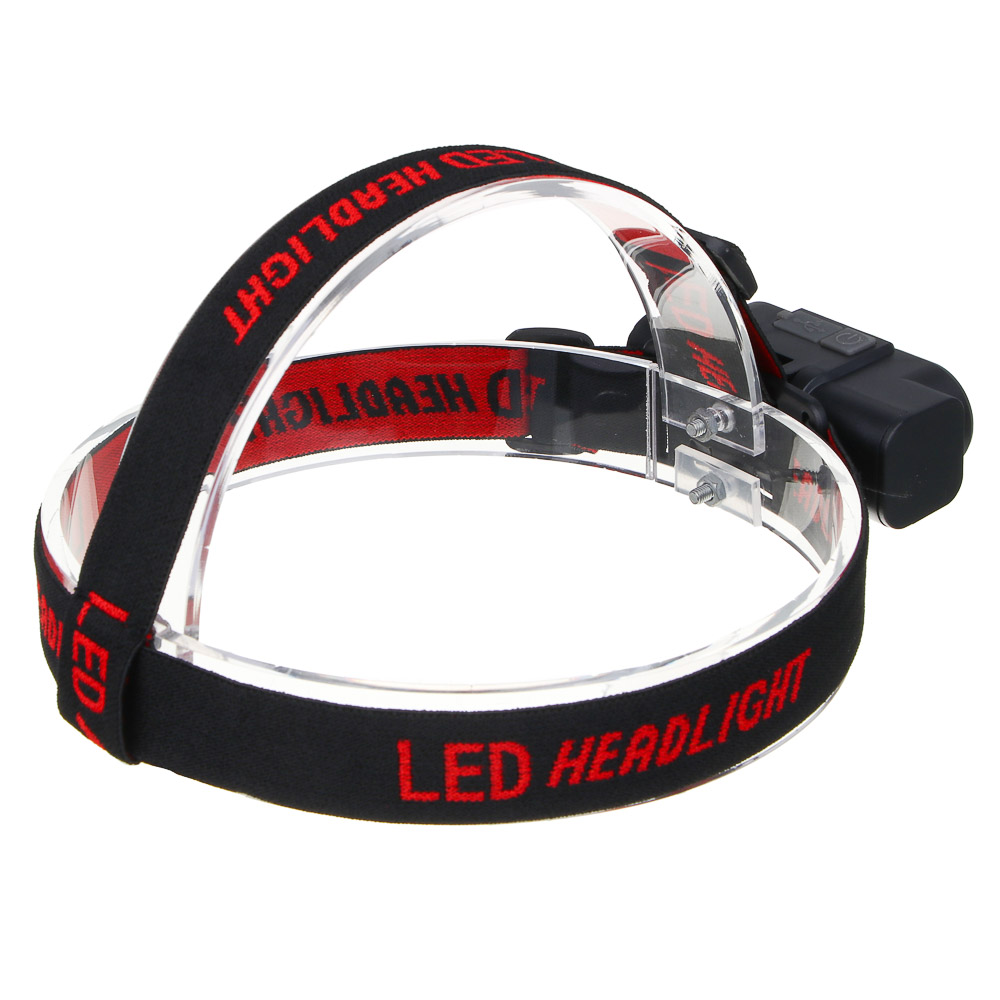 ЕРМАК Фонарь налобный, XPE+COB, 4 режима, зарядка USB, 83х27х25 мм, без АКБ - #4