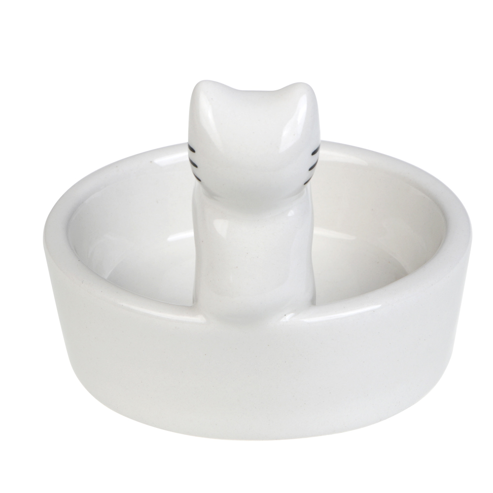 Подсвечник тм LADECOR "Котик", 7,5x7,5x7 см, доломит - #7