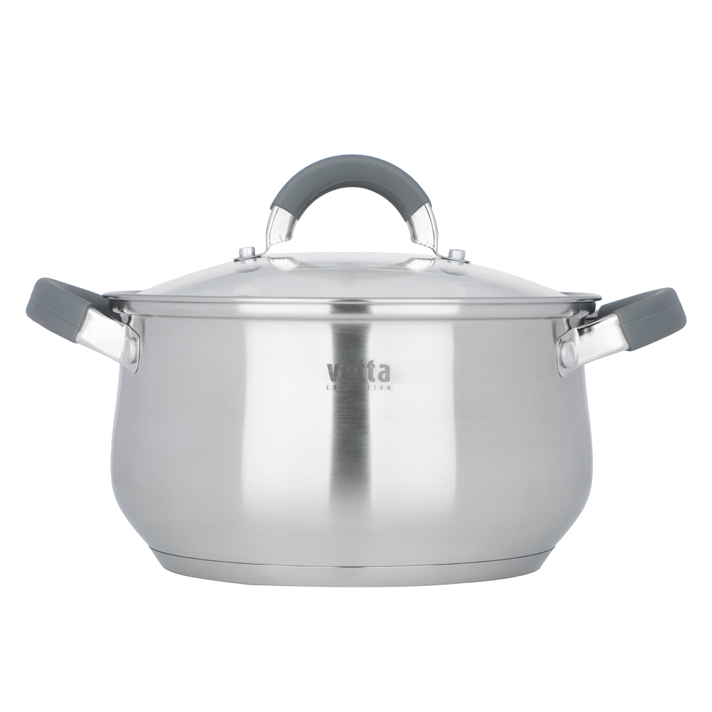 Набор кастрюль тм VETTA Вена 6 пр. (1,9л+3,6л+6,0л) со стекл. крышкой - #3
