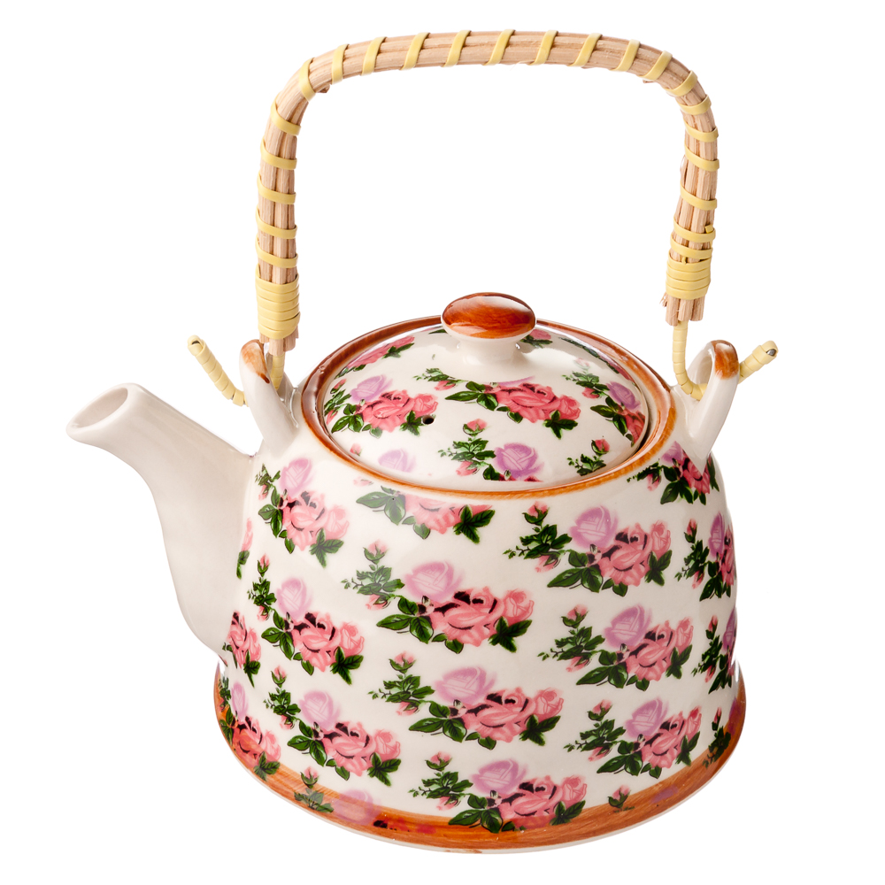 Заварочный чайник с крышкой фарфоровый 1300 мл - арт. 101219