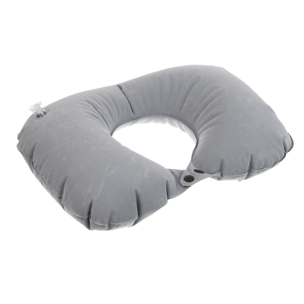 Подушка дорожная надувная, с насосом, тм BY SPORT, 37х24см, ПВХ, 2 цвета - #5