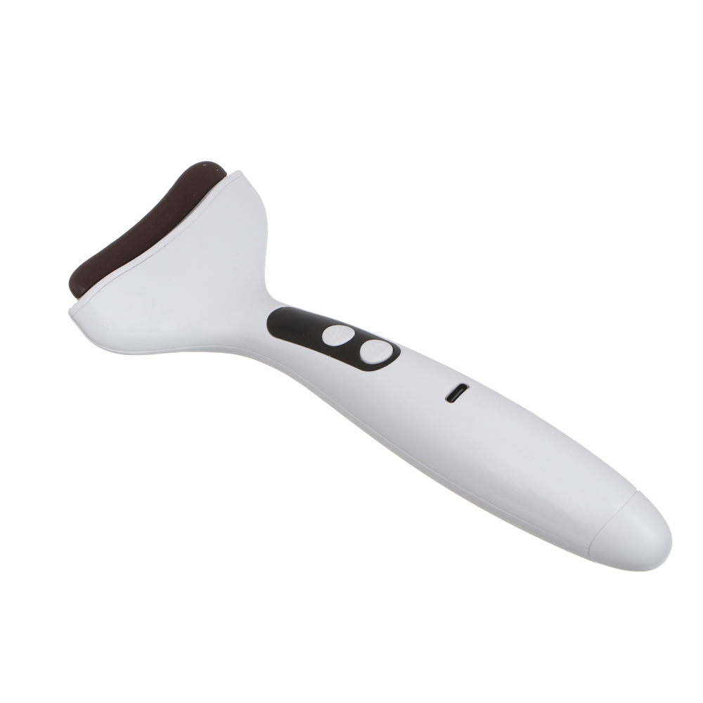 LEBEN Массажер для лица Гуаша, 2 режима, 1500мАч, белый - #5