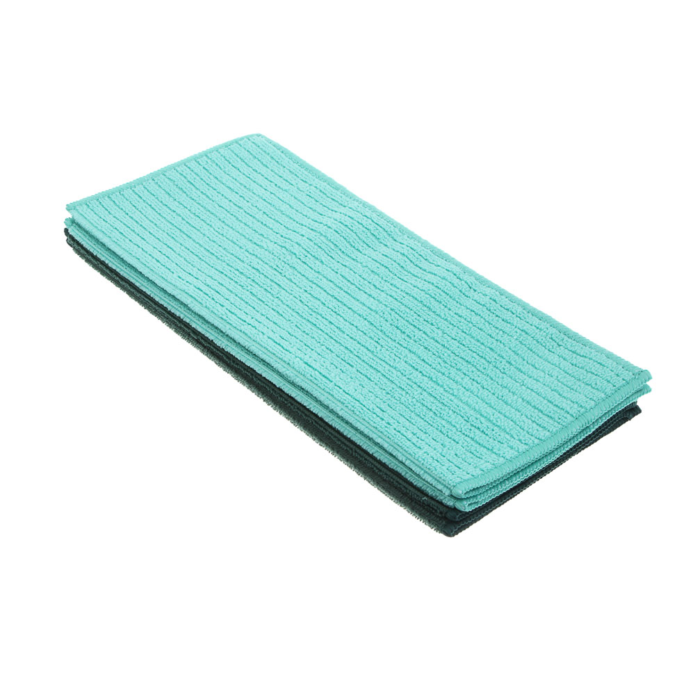 Салфетки универсальные тм VETTA, 4 шт, 30x30см, микрофибра 220г/м2 - #6