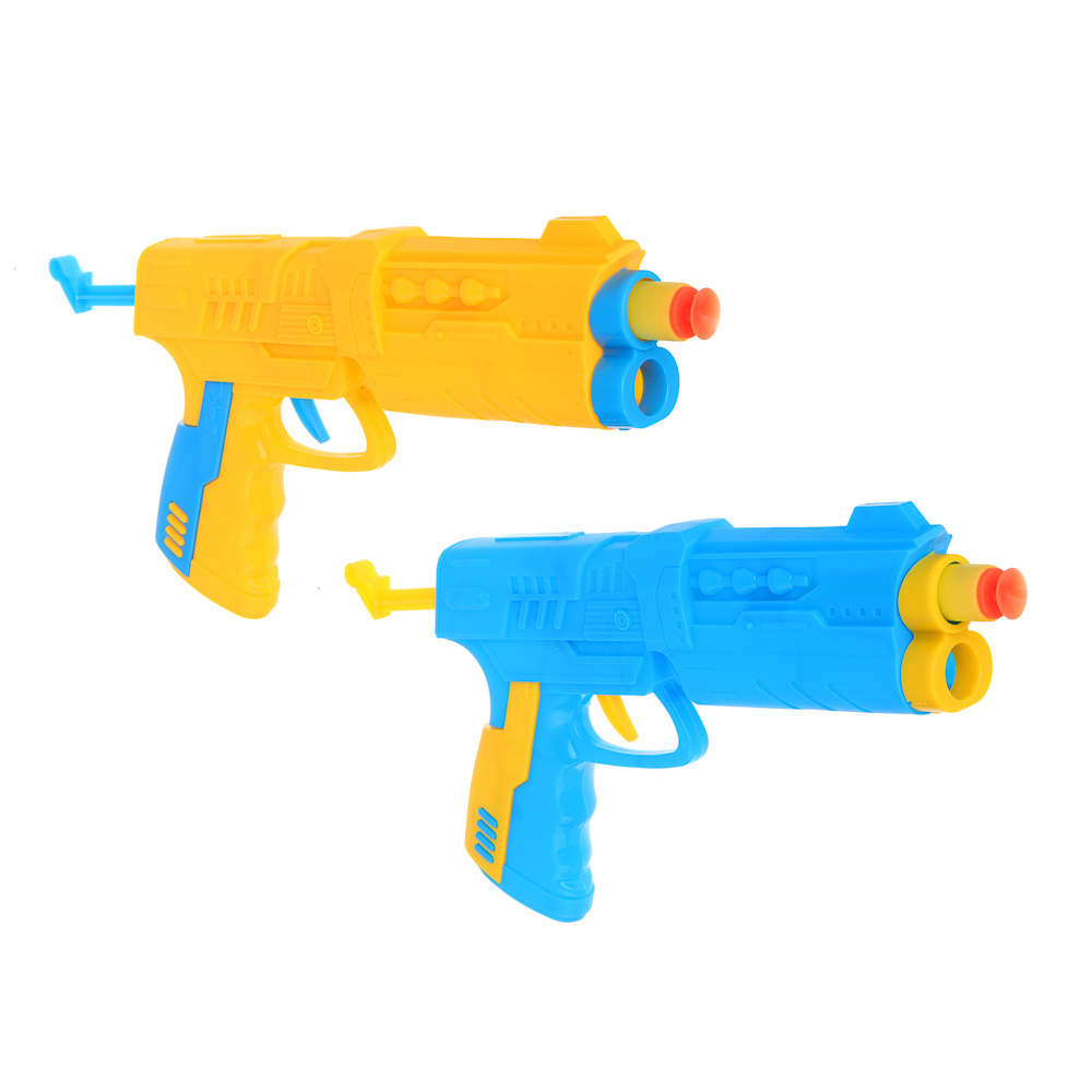 ИГРОЛЕНД Пистолет с мягкими пулями "Космический стрелок", EVA, PP, PVC, 16х27х3см, 2 дизайна - #2