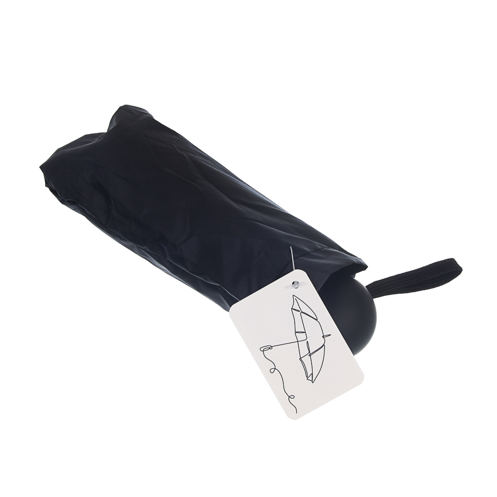 Зонт-мини механика в чехле, диаметр 90 см, 6 спиц, сплав, пластик, полиэстер, UF, 3 цвета - #10