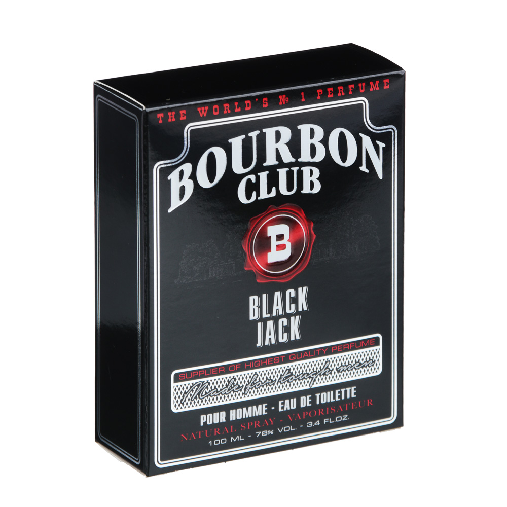 Туалетная вода мужская "Bourbon Club Black Jack" 100 мл - #3