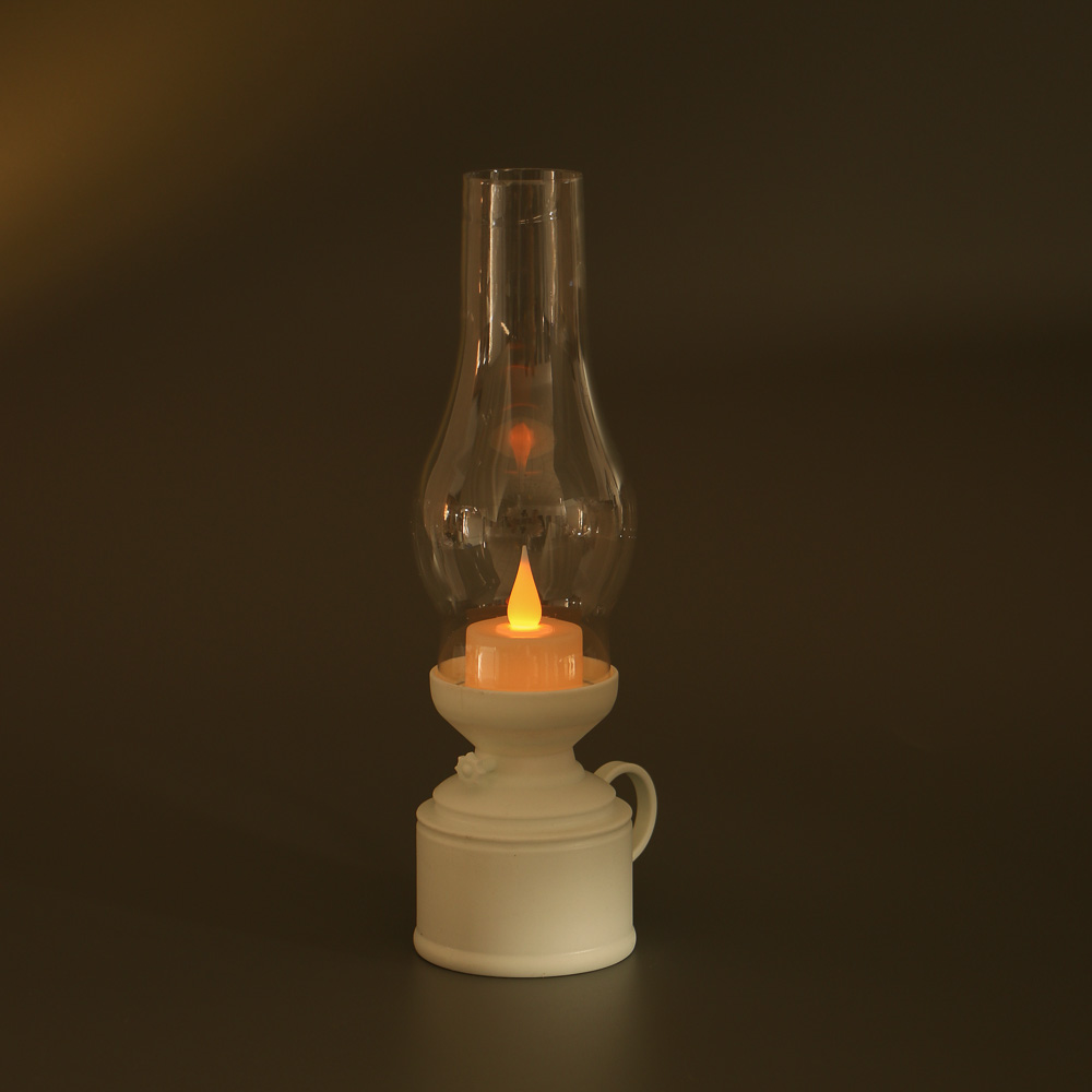 Светильник LED декоративный,7х9,5x24,5 см, 3хААА, пластик, 2 цвета - #7