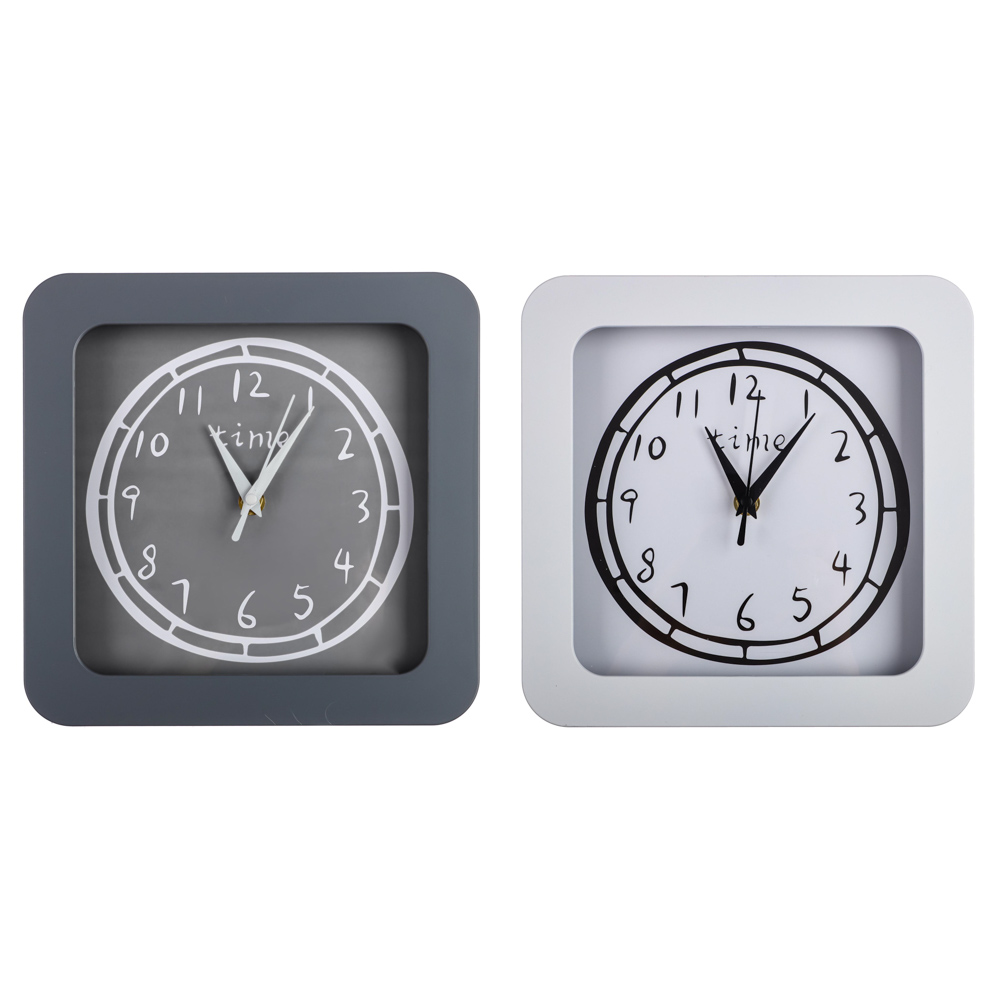 LADECOR CHRONO Часы настенные, пластик, стекло, 23см, 2 дизайна, ЧН-22 - #1