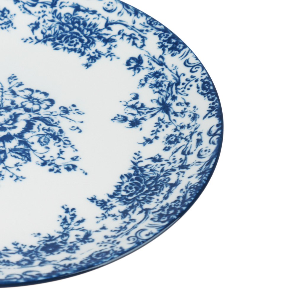 Тарелка закусочная 19см, тм MILLIMI, Элеганс, фарфор - #3