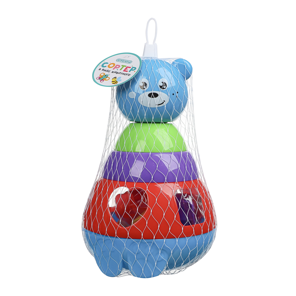 ИГРОЛЕНД Сортер в виде  животного, пластик, 15х10,5х22см - #27