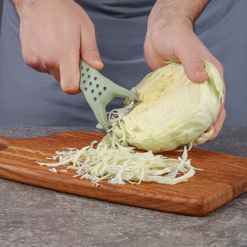 SATOSHI Набор многофункциональных овощечисток 2пр, 5в1, нерж сталь - #13