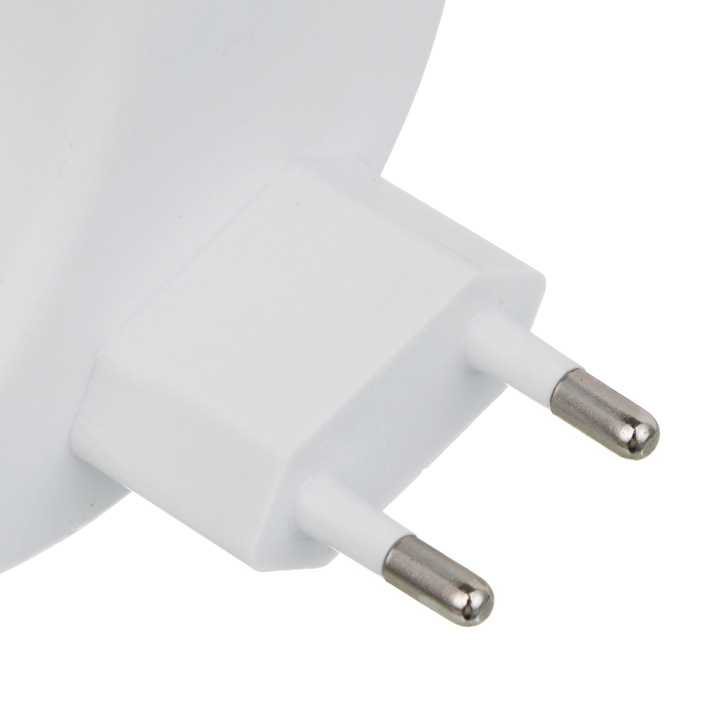 BY Светильник-ночник в розетку Месяц светодиодный, 1Вт, 9см, 230В, пластик, белый - #7