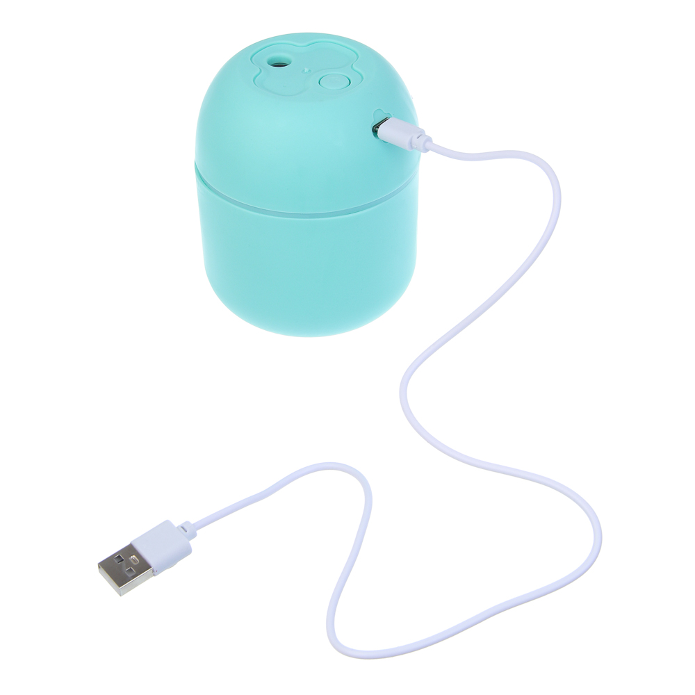 LEBEN Увлажнитель воздуха, 220 Мл, 10x8x8см, питание 5В/0.4А от USB, 2Вт - #8