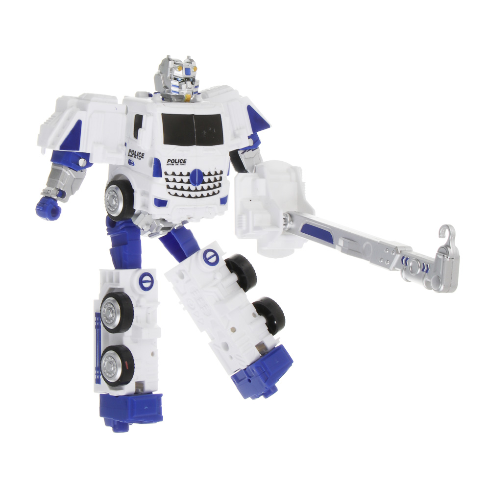 ИГРОЛЕНД Робот трансформирующийся "Городская техника", ABS, 15 дизайнов, 17,7х7х25 см - #5
