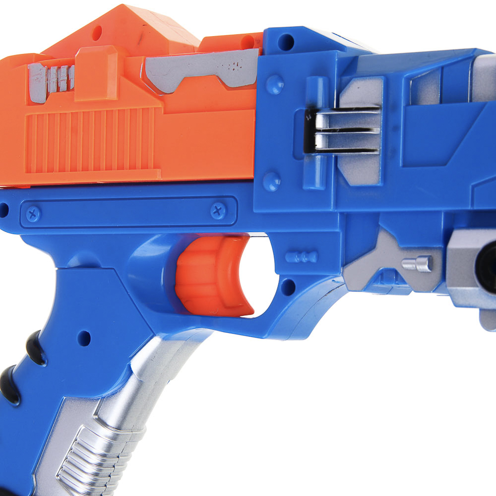 ИГРОЛЕНД Мегабластер с поролоновыми пулями, 7 предметов, ABS - #4
