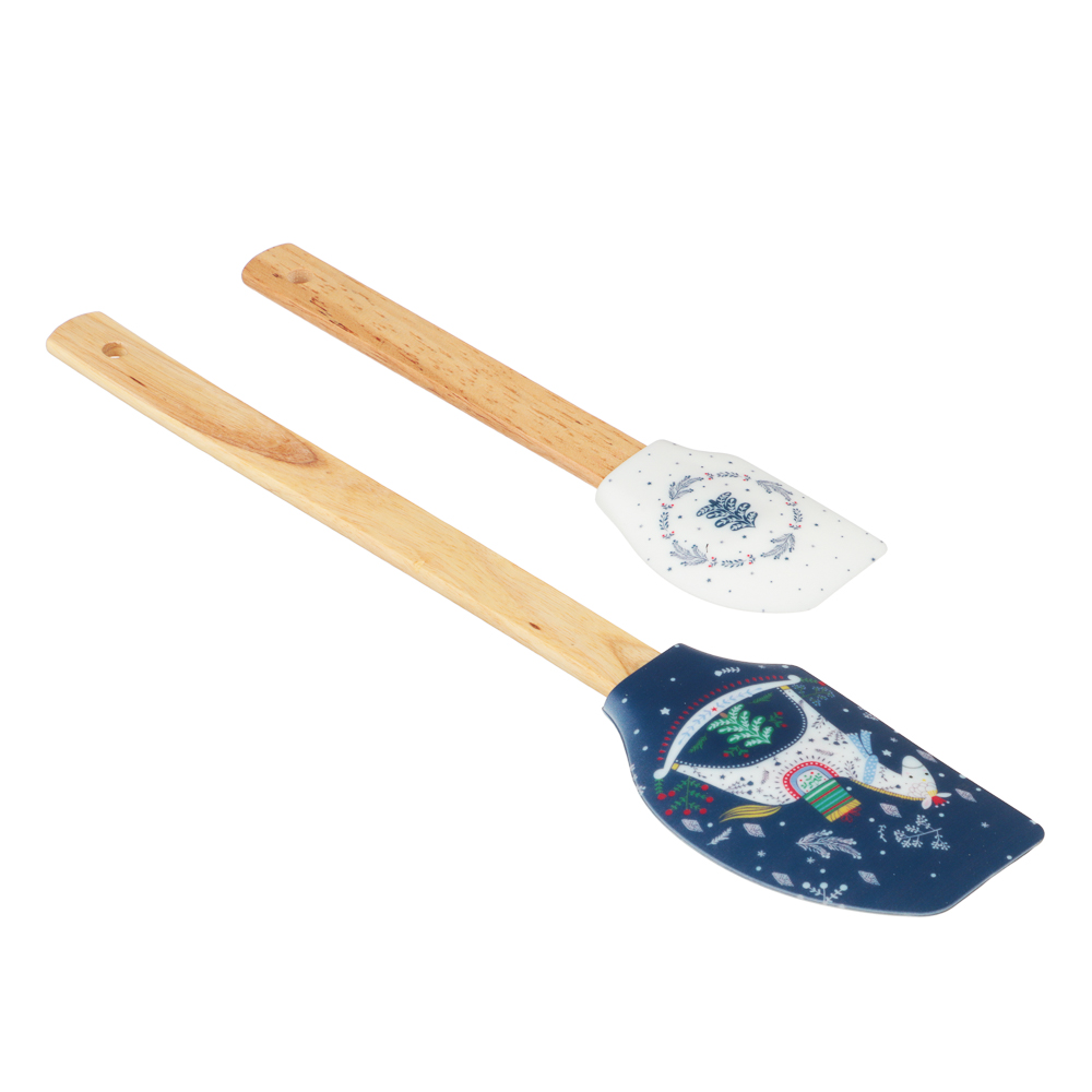 Новогодняя коллекция Нордик Набор 2 пр., лопатки силиконовые - #2