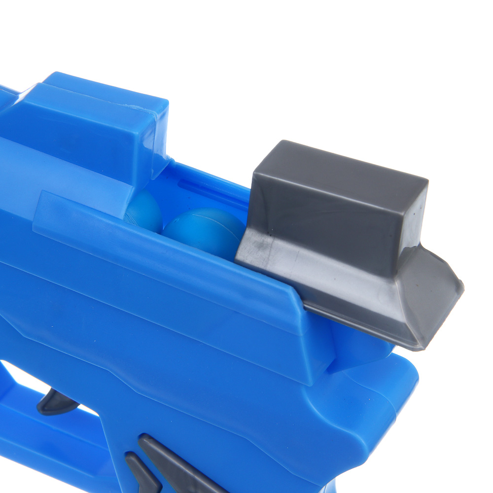 ИГРОЛЕНД Пистолет с шариками и пулями, ABS, PP, EVA, 37х3,5х24 см, 2 диз - #9