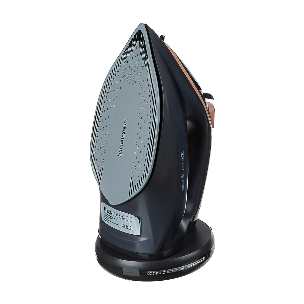 LEBEN Утюг беспроводной, 2600 Вт, подошва - керамика, бак 260 мл - #8