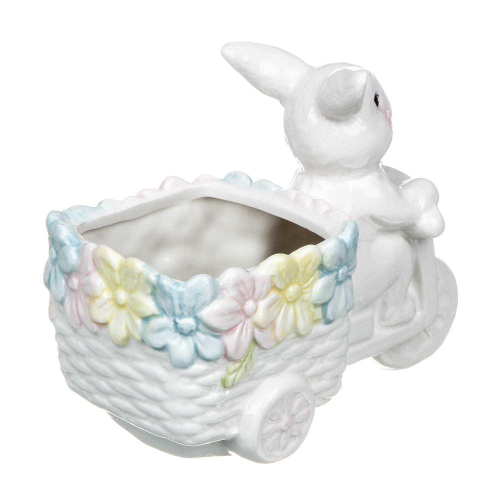 Блюдо декоративное "Кролик", керамика, 16,5x8,5x13,5 см - #5