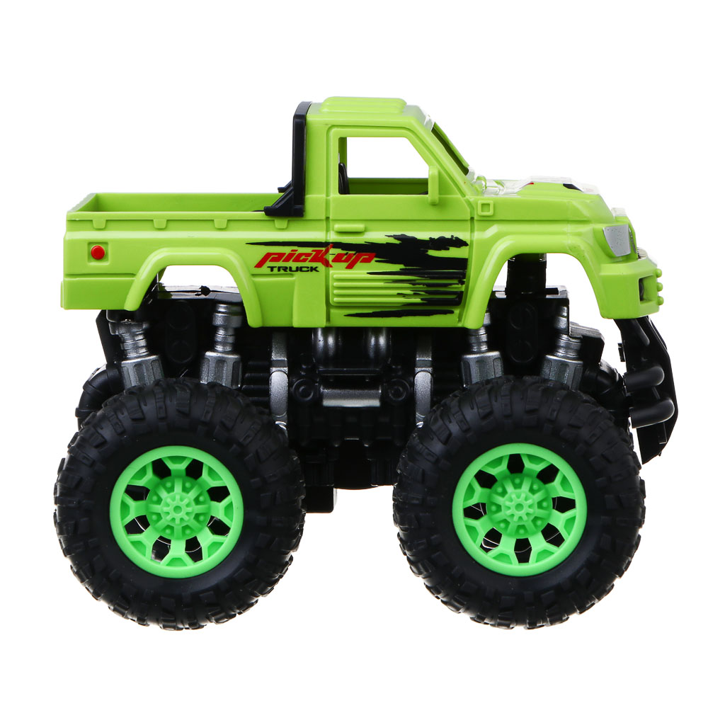 ИГРОЛЕНД Машина инерционная "Джип пикап", ABS, TPR, 10х10х12 см, 3 дизайна - #5
