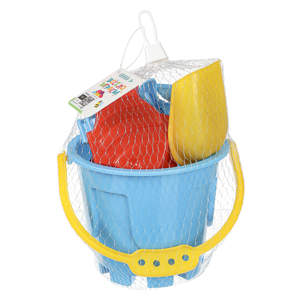 Набор для игры в песке "Башня", ИГРОЛЕНД, 8 предметов, пластик, для детей 3+ - #8